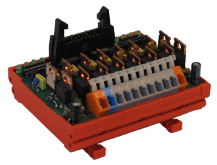 AmT02 – Modul 8 tranzistorových výstupů 80V/2A