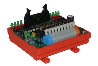 AmT03 – Modul 8 tranzistorových výstupů 24V/2A s PWM snižováním výkonu