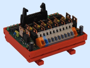 AmT02 – Module of 8 transistor outputs 80V/2A
